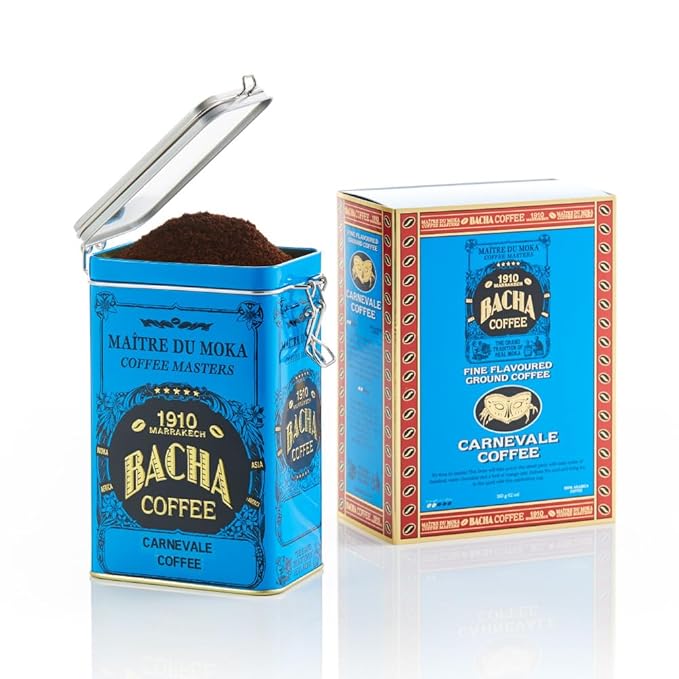 Bacha Coffee | Carnevale Fine Flavoured Ground Beans Medium Roast 100% Arabica Specialty Coffee 350g Autograph Collection Gift Box