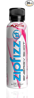 Zipfizz Liquid 4oz Energy Shot Healthy Hydration B12 and Multi Vitamin Drink Fruit Punch (24 Count)