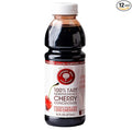 Cherry Bay Orchards Tart Cherry Concentrate - All Natural Juice to Promote Healthy Sleep 16oz Bottle (Case of 12) - Gluten Free Natural Antioxidants No Added Sugar or Preservatives
