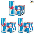 Red Bull Energy Drink Sugar Free | 12 Fl Oz | Pack of 12