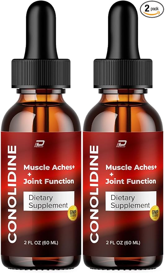 Conolidine Healthy Advanced Formula – Conolidine Liquid Drops All Natural Healthy Levels Reviews (2 Pack – 2 Month Supply)