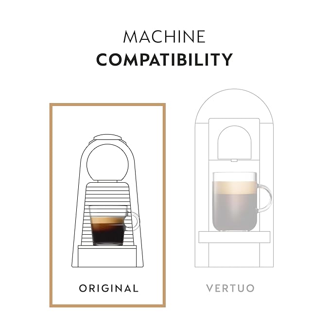 Nespresso Capsules Original Line Flavored Nocciola Medium Roast 50 Count Coffee pods