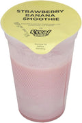 f'real Made to Order Strawberry Banana Smoothie 10 fl. oz. - 12 Pieces WS-108FRE80053-NF