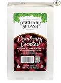 Orchard Splash Cranberry Cocktail 10% Juice Based Concentrate 25oz (12 Cartons per Case)