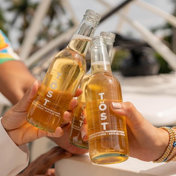 TÖST All-Natural Non-Alcoholic Sparkling Beverage 250 ML - 16 Pack