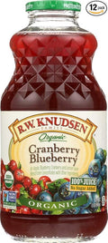 2 Savers Package:R.W. Knudsen Family Cranberry BluBerry (12x32OZ )