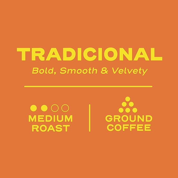 Café Sello Premium Colombian Coffee | Smooth &amp Flavorful | Low Acidity No Bitter Aftertaste | 100% Colombian Medium Roast Ground Coffee | Café de Colombia | 16 Ounce (Pack of 3)
