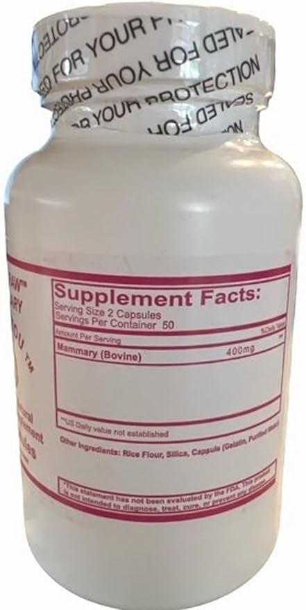 Super R Mammary Glandular Breast Enhancement for Crossdressing Men and Trans-Women 100 Capsules