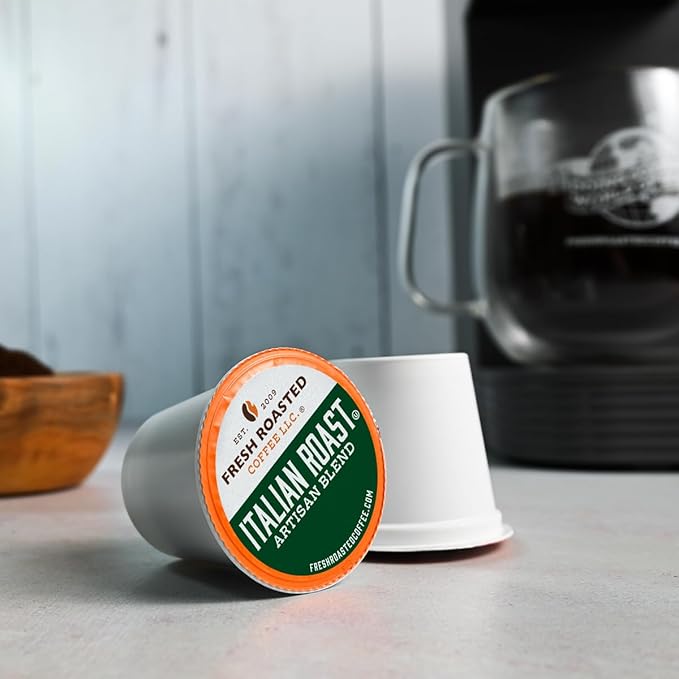 Fresh Roasted Coffee Bold Artisan Blend Variety Pack K-Cup Compatible 96 Pods