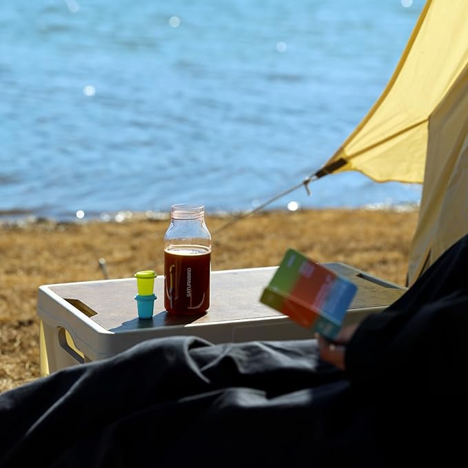 SATURNBIRD Instant Coffee Pods Medium Dark Roast 3 Flavors Variety Pack—Bright/Sweet/Rich 100% Arabica No Coffee Machine Needed Mini-Sized Capsules 27 Single Serves