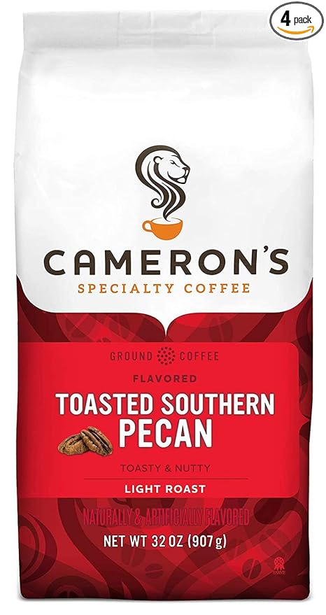 Cameron's Coffee Toasted Southern Pecan WB 32oz (Pack of 4)