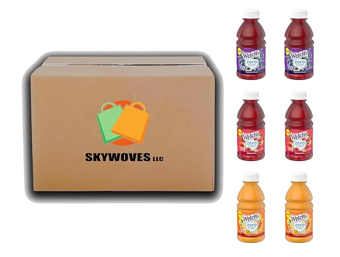 Welch$ Zero Variety Pack 10 fl. oz. 6 pack