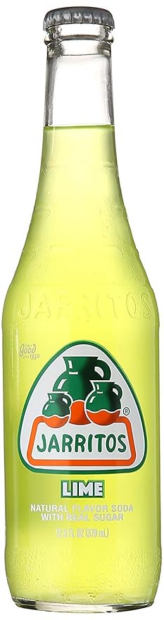 Jarritos Mexican Soft Soda Drink Grapefruit Mandarin Lime - Variety Pack 12.5oz Glass Bottle (Pack of 6 Total of 75 Fl Oz)