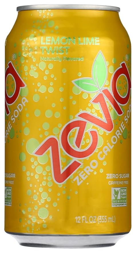 Zevia Natural Twist Diet Soda ( 4x6/12 OZ) ( Value Bulk Multi-pack)12