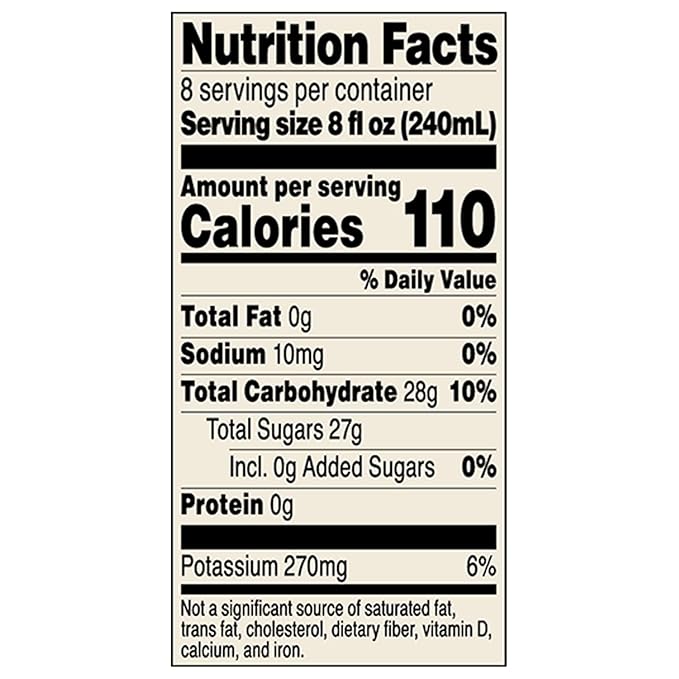 Tree Top Organic Apple Juice 64 Fl Oz (Pack of 8)