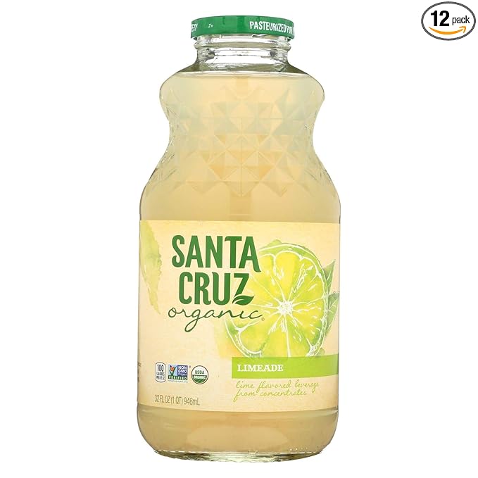 Santa Cruz Organic Limeade Juice 32 Fluid Ounce - 12 per case