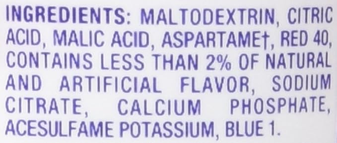 Crystal Light Raspberry Ice Drink Mix (12-Quart) 1.3 Ounce Packages (Pack of 4)