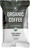 Crown Beverages Organic Single Origin Colombian Coffee Packet 2.5 oz. - 24/Pieces WS-110COCLMBNPK-NF