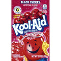 Kool Aid Black Cherry unsweetened drink mix .13 oz 48 count Pack of 4