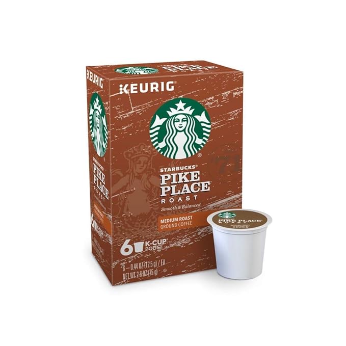 Starbucks Starbucks Pike Place Roast Coffee K-Cup Pods 3.15 Ounce