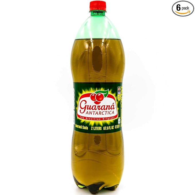 Guaraná Antarctica 2 Liter 67.6 fl oz (Pack of 6)