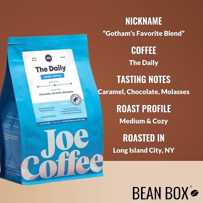 The Daily - Roasted by Joe Coffee Company - Freshly Ground Coffee - 12 Ounce Bag