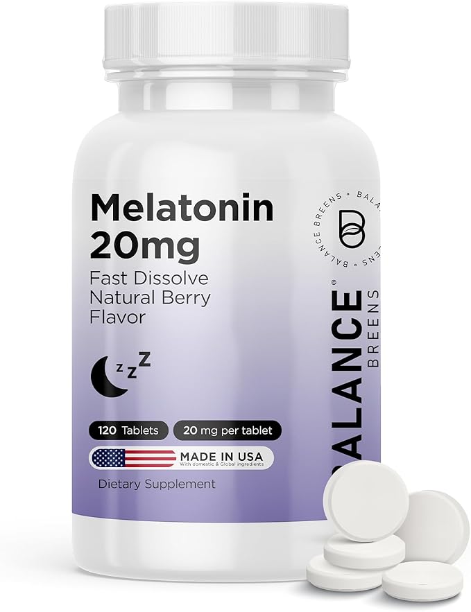 Balancebreens Melatonin + Colostrum + Creatine Night &amp Recovery Wellness Bundle