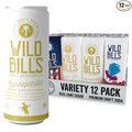 Wild Bill's Craft Soda Soft Drinks Olde Fashioned Variety Pack Ginger Ale Ring Pop Berry Blast Original Cola + MORE Pure Cane Sugar NO Caffeine or High Fructose Corn Syrup Gluten Free 12 Pack