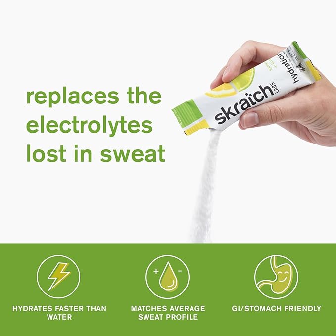 Skratch Labs Hydration Packets - Hydration Drink Mix Variety Pack (20 Single Serving Packets) - Electrolyte Powder Developed for Athletes and Sports Performance Gluten Free Vegan Kosher