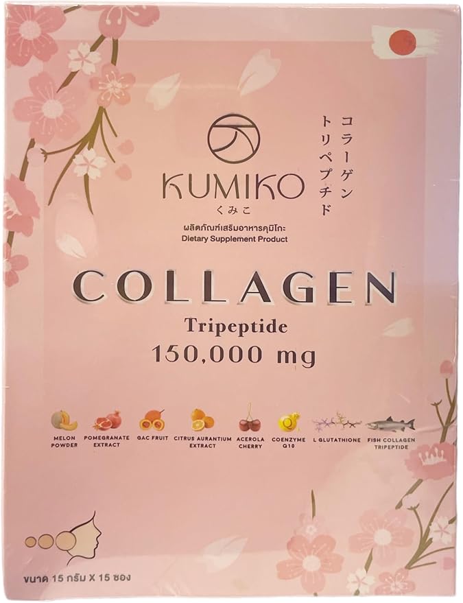 KUMIKO Collagen Premium Tripeptide Radiant Glowing Skin - 15 Sachets