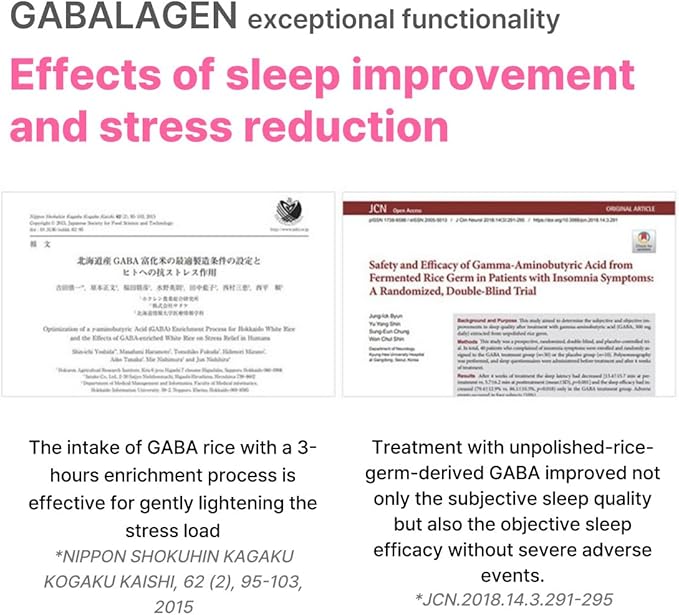 GABALAGEN Premium Collagen Supplement 1500mg Lactobacillus Fermented Sleep Support &amp Skin Health Pomegranate Flavor 30 Jelly Sticks