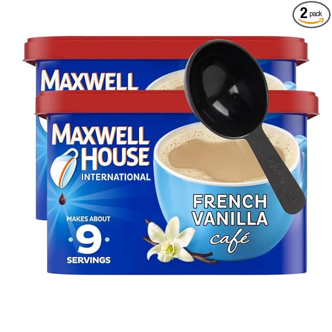French Vanilla International instant Coffee 8.4 oz (pack of 2)