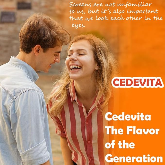 Cedevita Multivitamin Drink Healthy and Sweet Refreshing Vitamin Drink Powder Mix Limona &amp Pineapple with 9 Essential Vitamins Energy Drink - Pack of 12 0.5 L