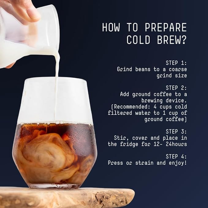 Stone Street Coffee Cold Brew Caffeine Boost Whole Bean 2 LB (32 oz) Dark Roast High Caffeine Strong Blend