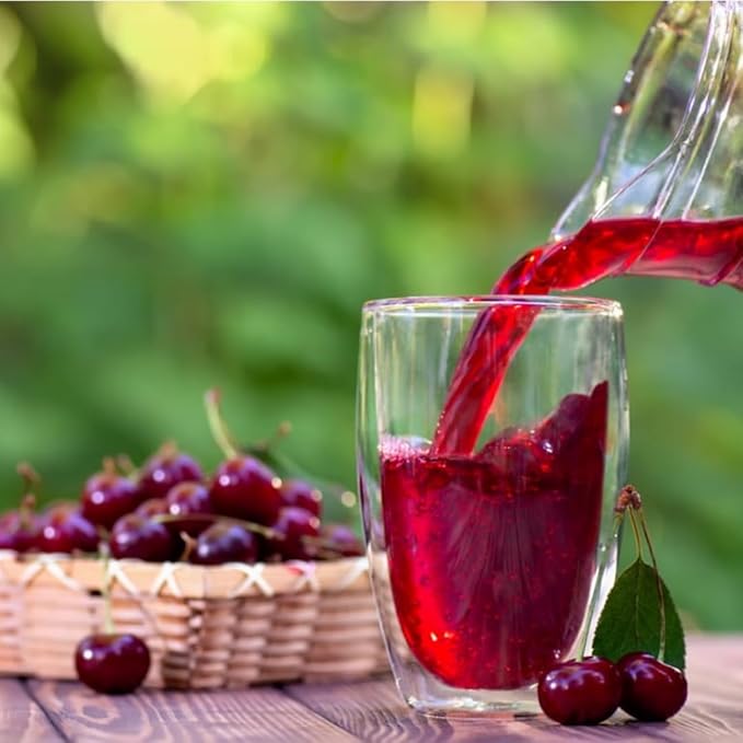 Aroma Sour Cherry Juice Fruit Juice 1000 Mililiter x 12 Boxes