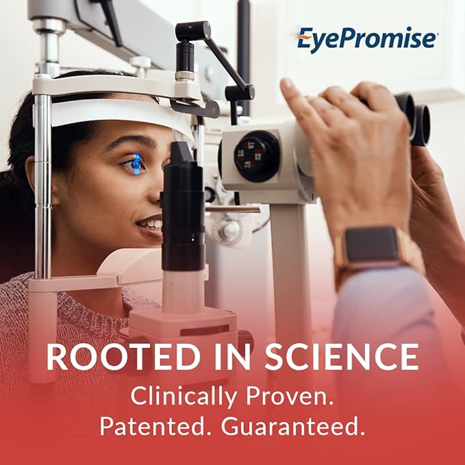 EyePromise DVS Eye Vitamin - 60 Softgels 30-Day Supply - Eye Supplement with Zeaxanthin and Lutein for Retinal Support &amp Improved Visual Function