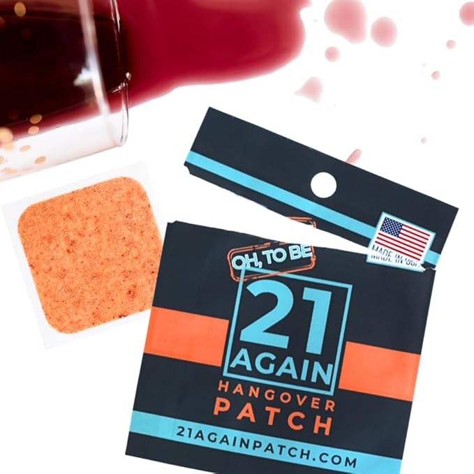 21 AGAIN Recovery Patch - Waterproof - 100% Made in The USA - 10 Pack