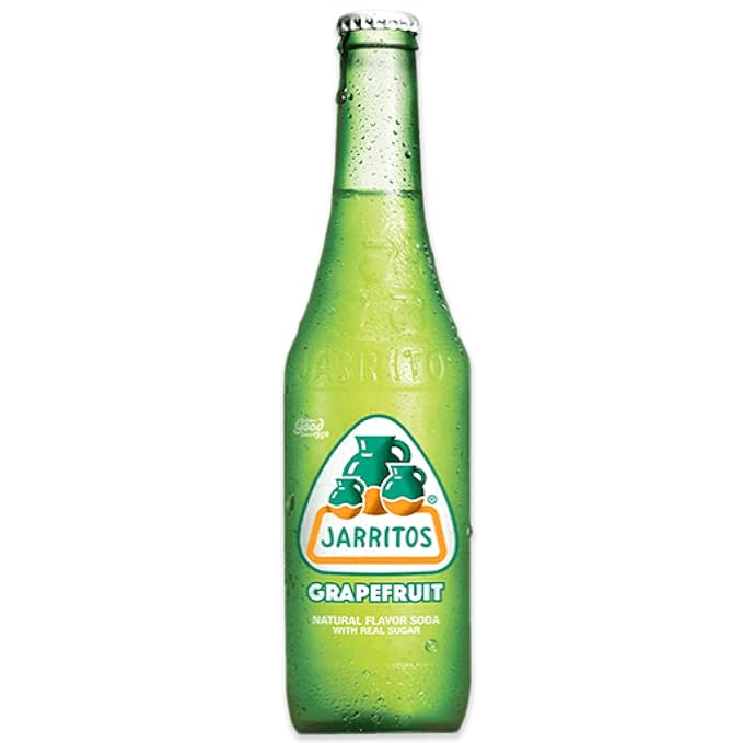 Spot Beverage™ Premium Classic Bottled Soda Brands (12-Pack Jarritos Grapefruit)