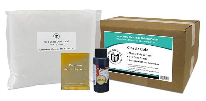 Home Brew Ohio Soda Making Packet-Classic Cola