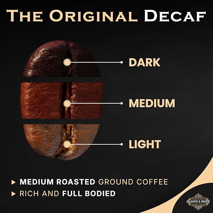 A&ampP Broadway Blend Medium Roast Ground Coffee 12 oz 3 Pack 100% Arabica Smooth Classic Flavor &amp Rich Aroma
