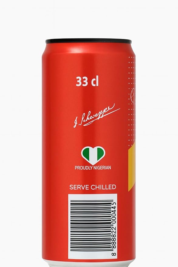 Schweppes Chapman Non-Alcoholic Carbonated Soft Drink 330ml - Pack of 24