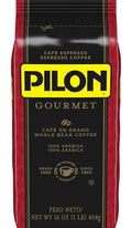 Pilon Gourmet Whole Bean Restaurant Blend Espresso Coffee 16 Ounce
