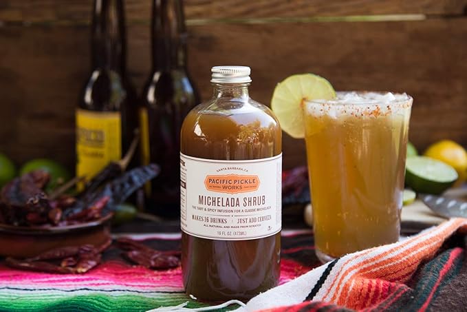 Michelada Shrub (2-pack) - Tart &amp spicy beer mixer 8oz