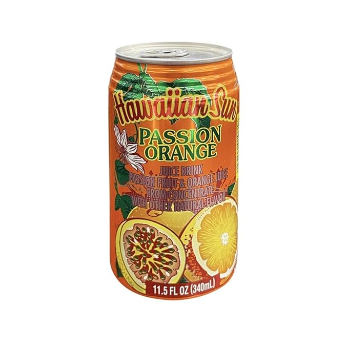 Hawaiian Sun Luau Party Pack Tropical Fruit Juice Drink Variety Mix Flavor Non Carbonated RcTechDistro Bundle Box 11.5 Fl Oz Per Can Pack of 12 (Luau Party Pack 1)
