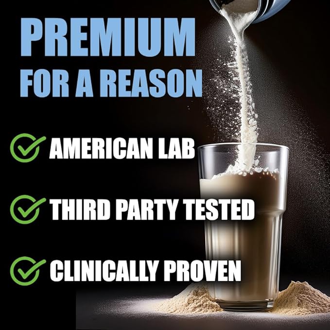 Premium Collagen for Men Bone Joint &amp Muscle Formula Recovery Non GMO Dairy Free Sugar Free Keto &amp Paleo Friendly / 30 Srvg