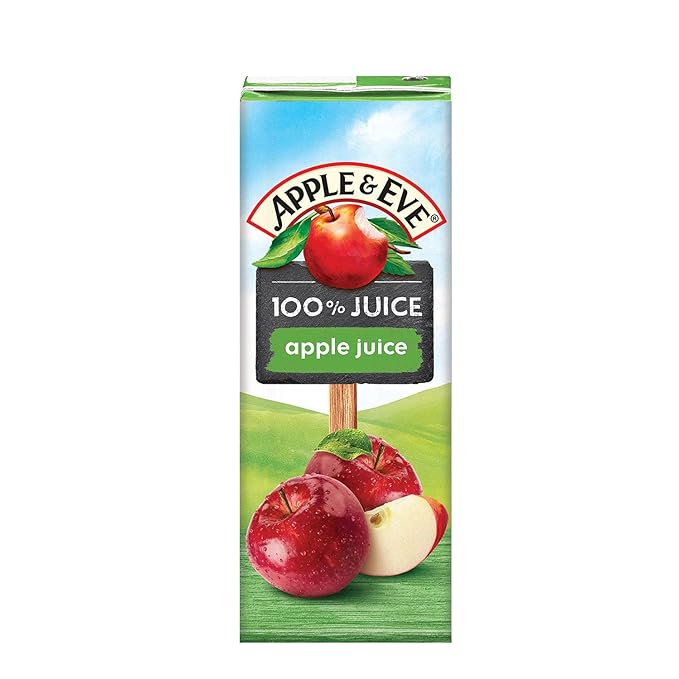 Apple &amp Eve 100% Juice Variety Pack | Apple Very Berry &amp Fruit Punch Flavors | 6.75oz Juice Boxes 36 Count (2 Packs of 36)
