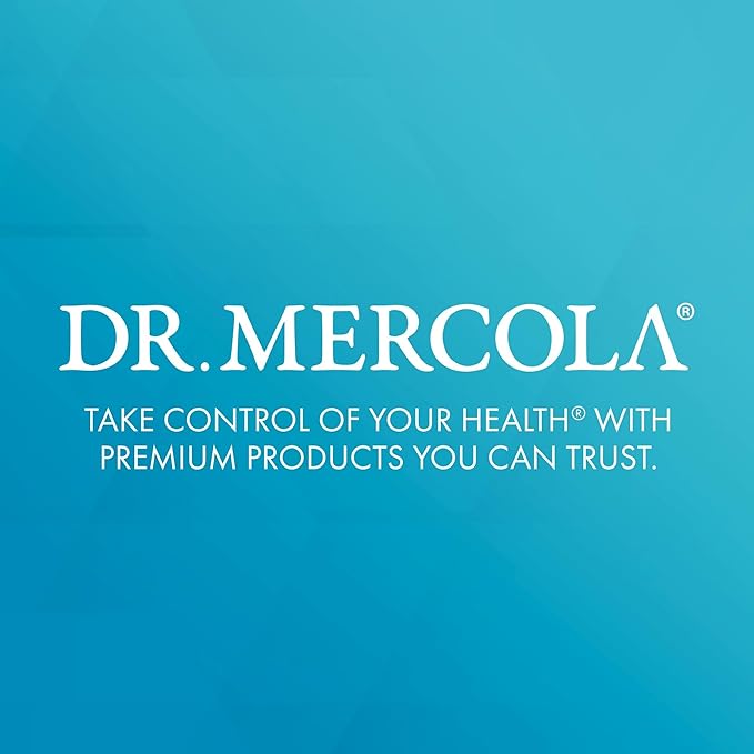 Dr. Mercola Liposomal Glutathione - 350 mg per Serving - Supports Energy Production - High Absorption - Non-GMO Gluten-Free &amp Soy-Free - 60 Capsules (30 Servings)