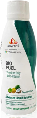 Youngevity Bio Fuel - Biometics Liquid Premium Multivitamin Supplement - Complete Daily Nutrition with Antioxidants Vitamins Minerals and Energy Support (30 Servings)