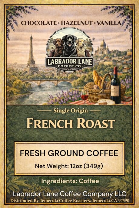 French Roast - Single Origin Small batch Premium Coffee 12oz