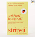 Collagen Biotin NAD &amp Hyaluronic Acid Beauty Supplement Strips – Fast-Dissolving FlashRelease™ Tech – Skin Hair &amp Nail Support – Sugar-Free Non-GMO Gluten-Free Tropical Flavor USA Made